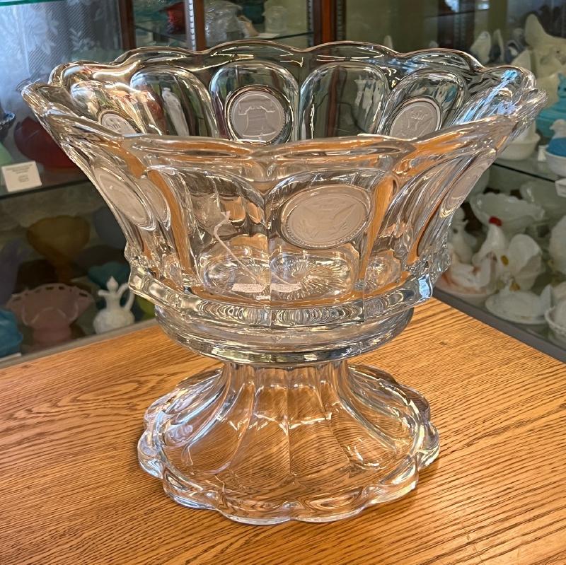 Fostoria coin punch glass bowl from the collection